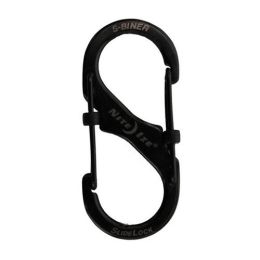 SlideLock Steel S-Biner #2 Black