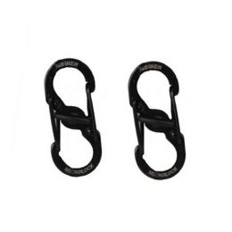 MicroLock Steel S-Biner Black /2