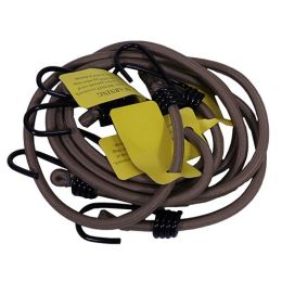 Camcon HvyDty Bungee Cords Tan 4Pk