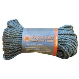 Para 550, 100-ft Hank, Green Camo