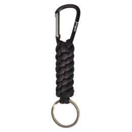 Paracord With Biner, Black